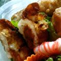 ☆まりんとうふふ☆'s cooksnap of when they made ☆リメイク☆　ポテサラのちくわ揚げ♪.