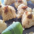 上手にできるかな's cooksnap of when they made ☆おかかと天かすと白ごまで満足おにぎり☆.