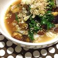 mushroomns's cooksnap of when they made 薬味たっぷり♪なすの甘辛丼ひつまぶし風.