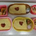 ゆずゼリー♪'s cooksnap of when they made 簡単！お弁当箱にハートのオムライス♡.