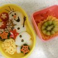 ゆずゼリー♪'s cooksnap of when they made 雪の結晶＆クルスマスツリーのおかず.