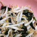 klarth's cooksnap of when they made もやしとワカメで簡単にもう１品！.