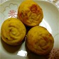ma___111's cooksnap of when they made キャラメルとごまの蒸しパン(もっちり派).