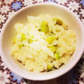 かよちゃん★'s cooksnap of when they made 簡単♪枝豆ごはん.