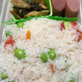 しあはー's cooksnap of when they made 枝豆と塩トマトのおにぎり。混ぜご飯でも。.