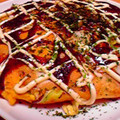 bukumoe's cooksnap of when they made おもち　de　とんぺい焼き風～.