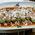 ☆☆りんたろう☆☆'s cooksnap of when they made 豚肉のねぎオクラ巻き～ピリ辛香味ダレ～.