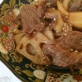 mika_rinrin's cooksnap of when they made 牛肉と蓮根のキンピラ.