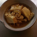 つん母's cooksnap of when they made 絹揚げ豆腐のそぼろあん.