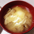 momocco！！'s cooksnap of when they made 落とし卵のみそ汁.