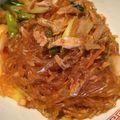 たぬきち1028's cooksnap of when they made 手軽な韓国料理★キムチとツナのチャプチェ.