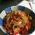 柚翔くんママ's cooksnap of when they made 小女子ピーマン白滝のきんぴら炒め.