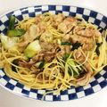 ssaayyaann's cooksnap of when they made ☆小松菜パスタ☆.