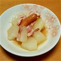 にゃーお★'s cooksnap of when they made うどんだしで冬瓜とベーコン煮.