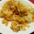 蒟蒻バタコ's cooksnap of when they made 簡単に♡鮭キャベたまご〜♫.