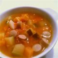 ろろみや。's cooksnap of when they made 具沢山トマトスープ.