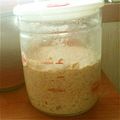 m_miho's cooksnap of when they made 自家製天然酵母・元種の作り方.