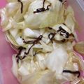 ちるさ's cooksnap of when they made キャベツの塩昆布和え！.