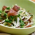 ussiy's cooksnap of when they made まぐろのユッケ風ポキ.