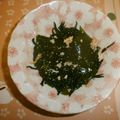 白いぐれーぷ's cooksnap of when they made 磯仲間ஐひじきとワカメの明太子和え.