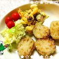 なしゆこ's cooksnap of when they made シャキシャキ♪簡単レンコン挟み焼き♡.