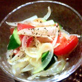 絃斗＊'s cooksnap of when they made 超簡単☆トマトときゅうりのさっぱりサラダ.