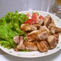 yoshiyurip's cooksnap of when they made フライパンで☆ジューシー塩焼き鳥.