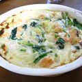 まゆ庵's cooksnap of when they made 鮭とじゃが芋のグラタン.