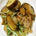 cuu1's cooksnap of when they made ナス＆水菜入り♡豚のおろし生姜煮.