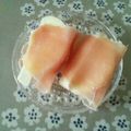 70cafe's cooksnap of when they made 生ハムクリームチーズもも.