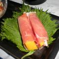 らどりん's cooksnap of when they made 完熟マンゴーの生ハム巻き♬.