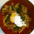 シサロン's cooksnap of when they made ベーコンとほうれん草のペンネ.