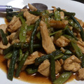 hiromi605's cooksnap of when they made 簡単一品☆鶏肉と隠元のオイスター炒め煮.