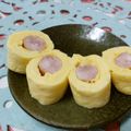 赤い電話's cooksnap of when they made お弁当に☆ウィンナー巻き玉子焼.