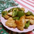 赤い電話's cooksnap of when they made 鶏胸肉の簡単しょうが焼き.