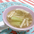 赤い電話's cooksnap of when they made 長ネギとえのきのスープ.