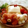 ○はちみつ○'s cooksnap of when they made リラックマinこたつ　オムライス♪.