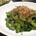 mraiya's cooksnap of when they made m基本☆ゴーヤの和え物.