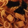 ゆみでこ's cooksnap of when they made 乾麺で！冬瓜鶏肉厚揚げうどん.