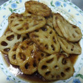 ☆しげぽん☆'s cooksnap of when they made ＊あと一品に＊蓮根の照り焼き＊.