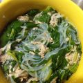 ゆきのんた's cooksnap of when they made モロヘイヤと卵の生姜スープ.