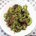 ぐぅあんらい's cooksnap of when they made なすとゴーヤの肉味噌炒め.