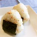 まる母's cooksnap of when they made 塩レモン☆桜えびのおにぎり.