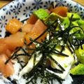 こっぷぽ～ん's cooksnap of when they made びんちょうまぐろの漬け丼.