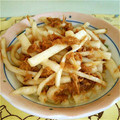 hiraria's cooksnap of when they made 懐かし〜！大根とマグロフレークのサラダ.