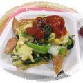 ゆけり３兄弟's cooksnap of when they made ほうれん草とウィンナーのオムレツのせ.