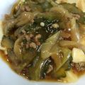 やんぐばあちゃん's cooksnap of when they made ゴーヤと豆腐のそぼろ煮.