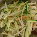 migko's cooksnap of when they made もやし☆きゅうり☆ちくわの酢物.