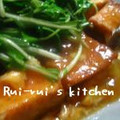 Rui-rui's cooksnap of when they made ●厚揚げ（生揚げ） no 揚出しもどき●.