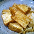 nadesikoja's cooksnap of when they made 厚揚げのコチュジャン炒め.